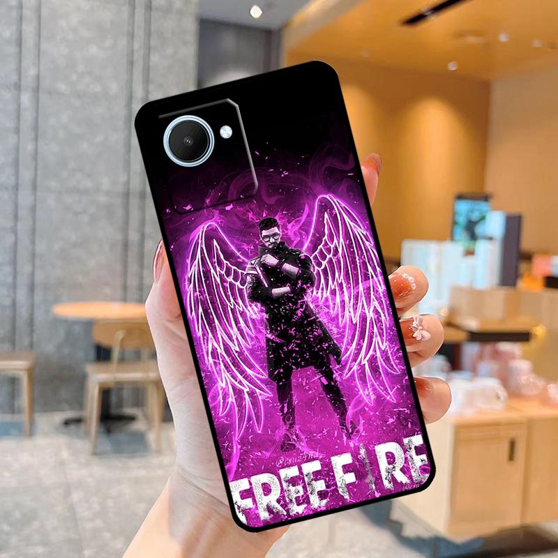 

Чехол Free Fire Game для Realme C55 C33 C31 C35 C30 C11 C15 C25s C21Y GT Neo 5 3T 2T 8 9 10 11 Pro Plus Realme C21Y C25Y