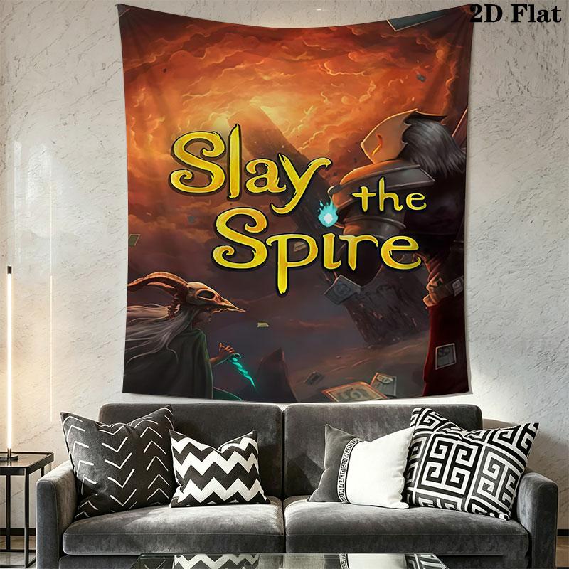 Slay the Spire Wall Hanging Printed Fabric Blanket Decorative Tapestries for Bedroom Living Room Home Decor