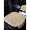 2pcs Short Plush Gentle Down Car Seat Cushions with Non-slip Bottom and Storage Bag, Universal Vehicle Truck SUV Office Chair