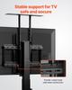 Motorized TV Lift Stand Mount Bracket 132 Lbs Load with Remote Control