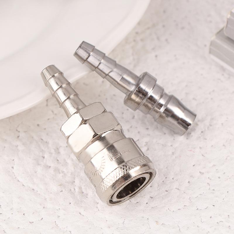 2Pcs Pneumatic Fitting C Type Quick Coupling Connector Coupler For 8Mm Compressor Ph20+Sh20