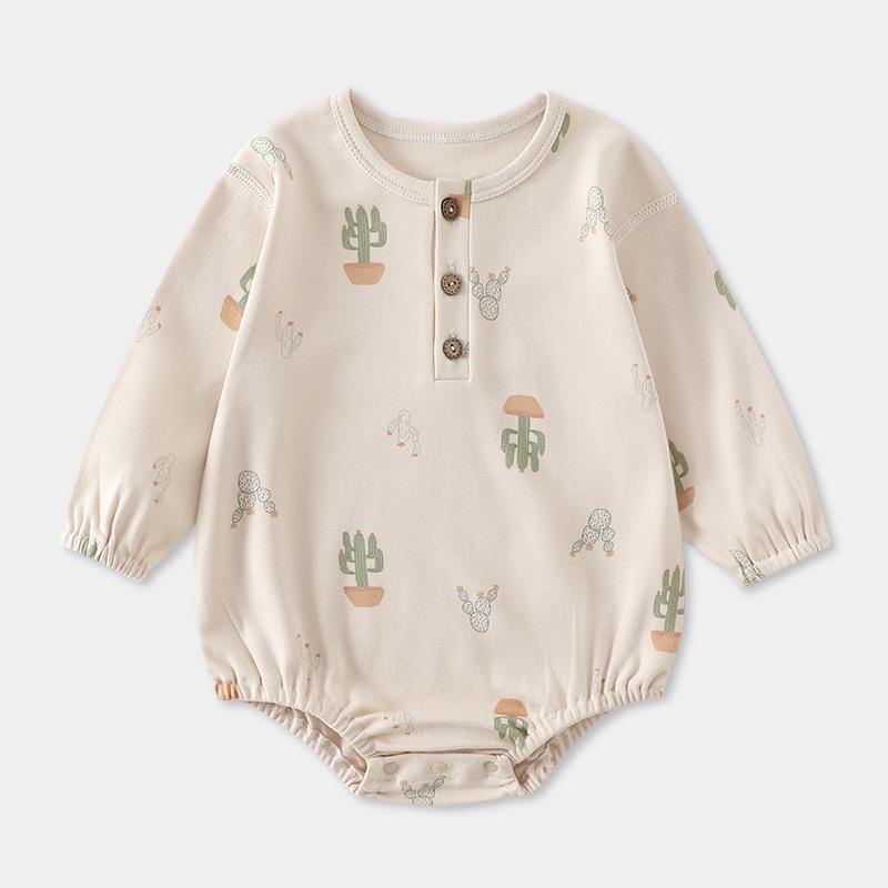 Neugeborenen Modal Baumwolle Baby Body - Frühling/Herbst Homewear & Klimaanzug
