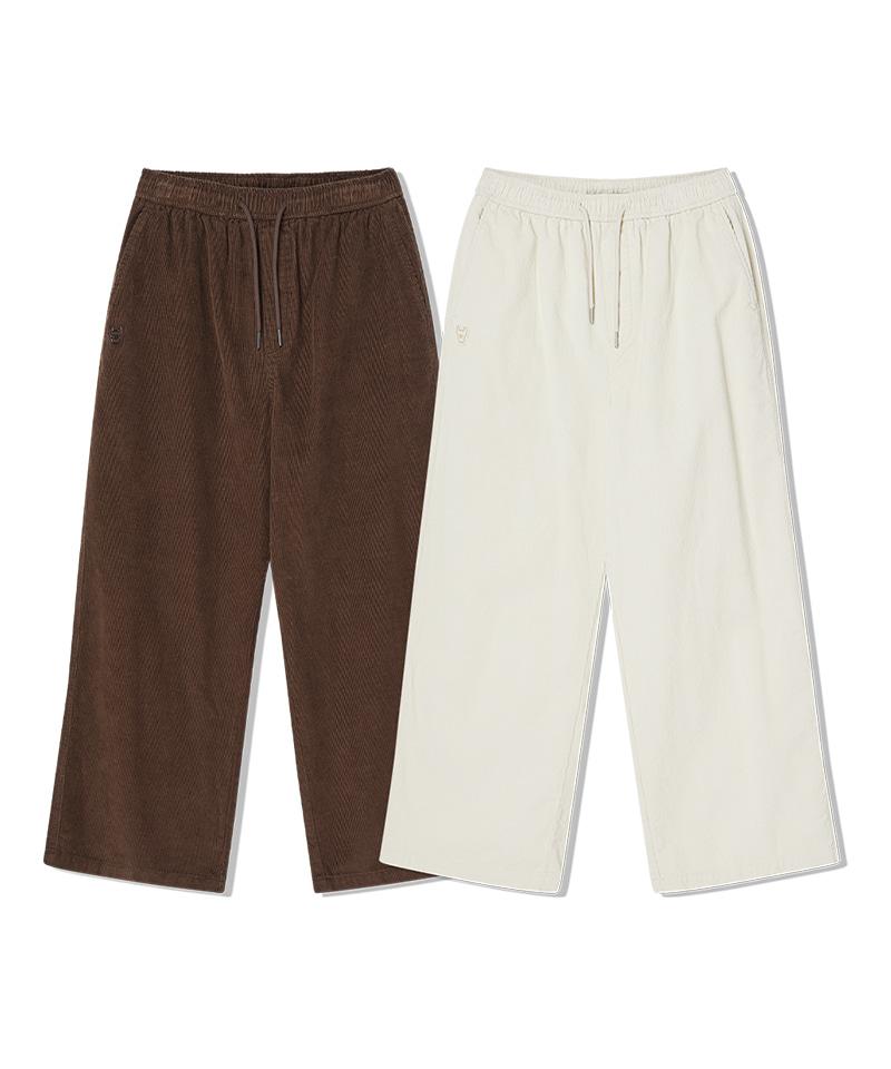 LIFEWORK Women'S) Lw2 Corduroy Basic Semi-Wide Pants