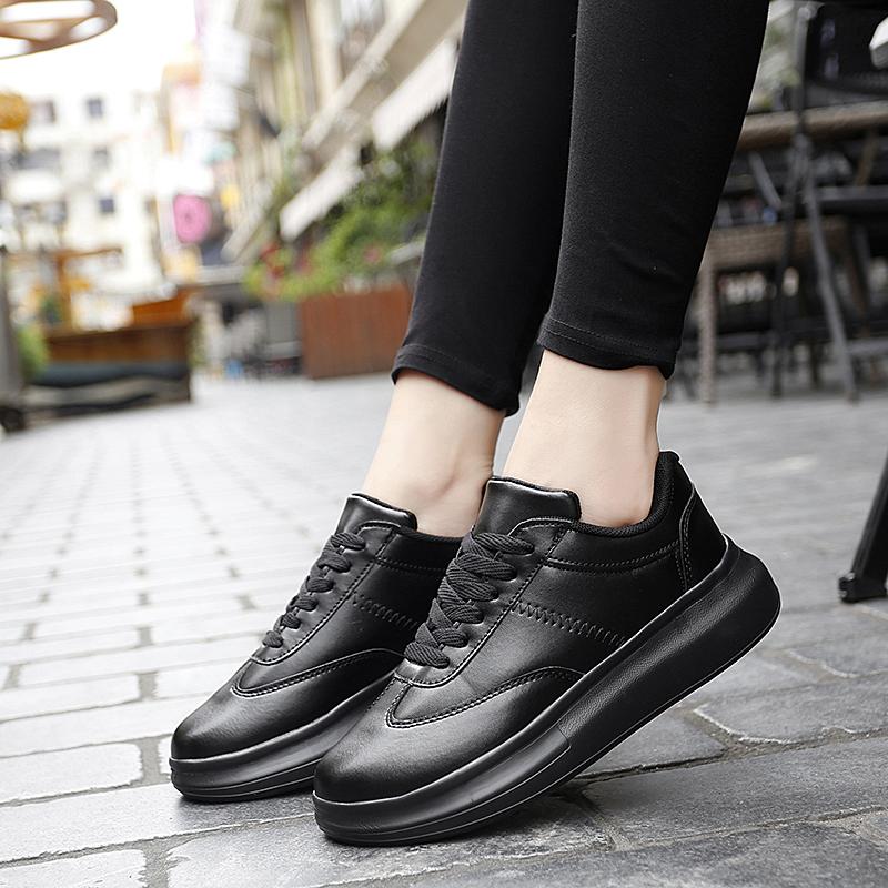 Fashion New Style Women Men Casual Vulcanized Shoes Fashion Walking Flat Shoes White Female Sneakers Comfort Gym Tennis Sport Footwear