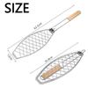 Flexible Roasting Grilling Household Fish Grill Basket Detachable BBQ Grill Rack  Grilling Tool
