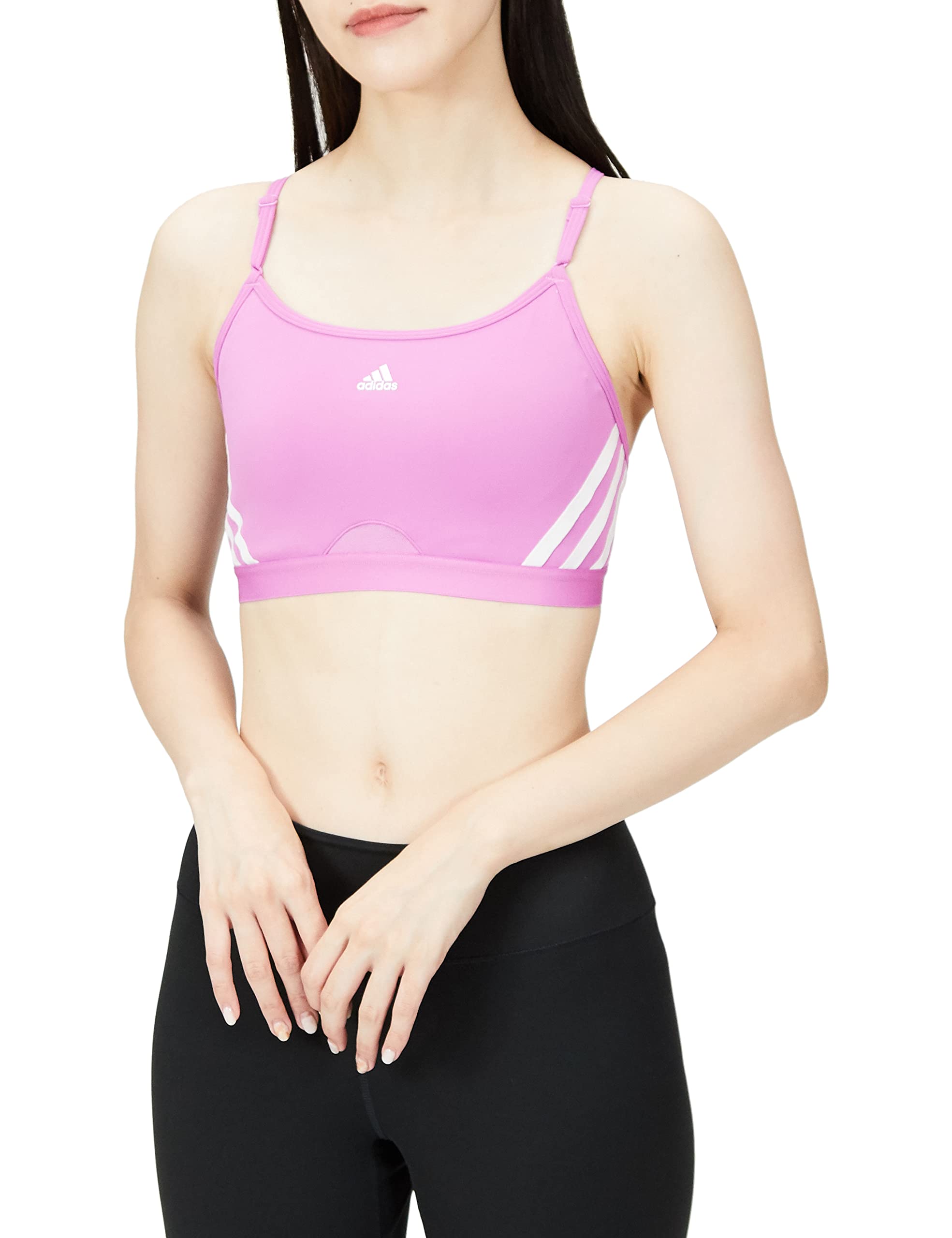 

Adidas TRN Light Support Sports Bra 3-Stripes