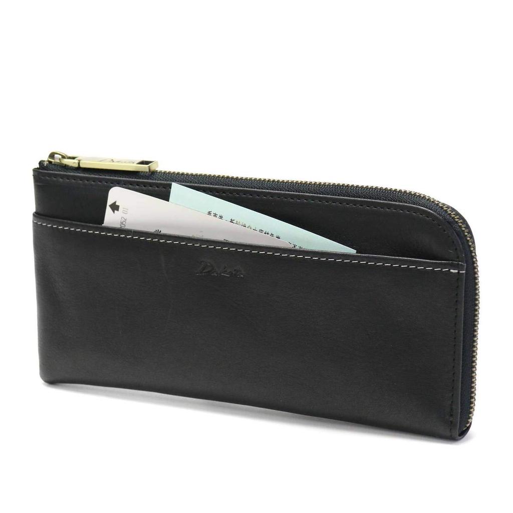 Dakota Largo Long Wallet with 0035881 L-Shaped Zipper, 0030581, Green/50