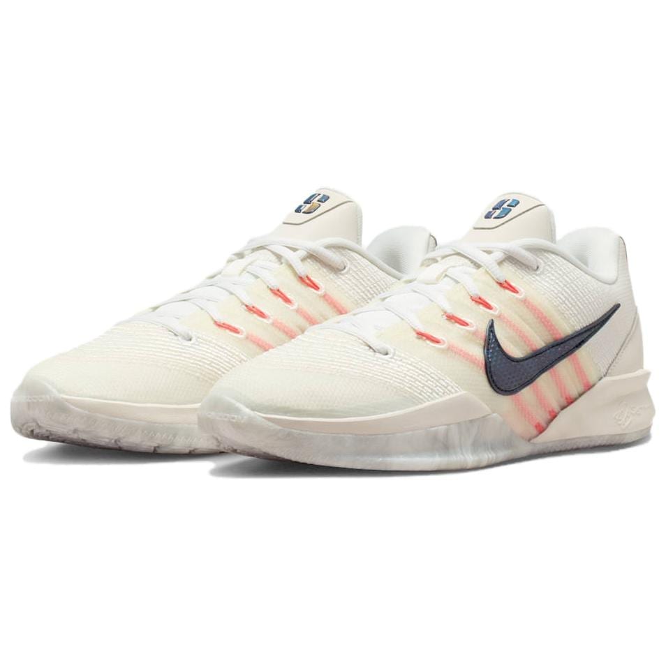 Nike Sabrina 3 Basketball Shoes Unisex White Coral Powder HF2882-003
