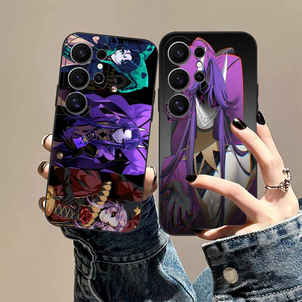 The Freak Circus Pierrot Game Phone Case For Samsung S 24 fe 25 Ultra plus 20 lite 21 30 22 23 24 22 Ultra 5G Fundas