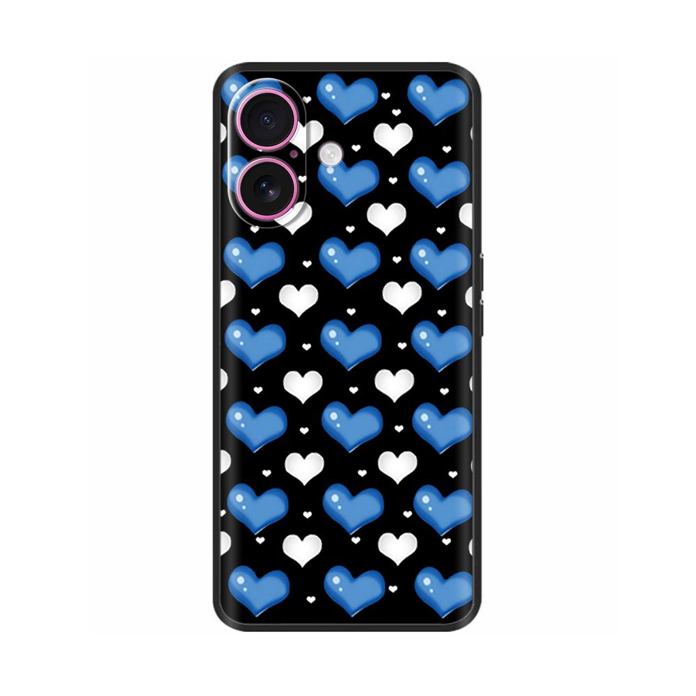 Luxury Shockproof Cover For iPhone 16 Plus Soft Silicone Case For Apple iPhone 16+ 16 Pro Max Bumper Soft Phone Protective Cover