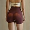DF new color peach showing buttocks and lifting buttocks fitness high waist tight belly three-point shorts fitness shorts women's summer