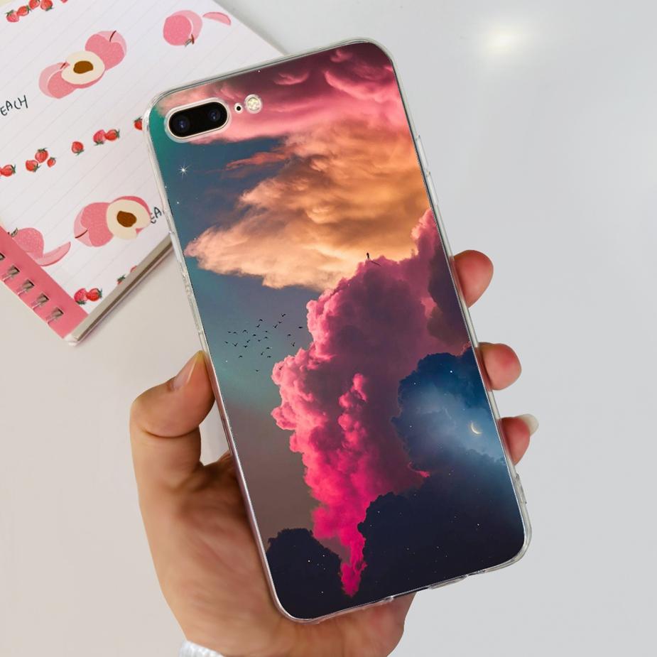 For Apple iPhone 5 5S SE Case Cute Painted Cover Clear Silicone Soft TPU Phone Case For iPhone SE 2020 2022 iPhone5 Fundas Coque