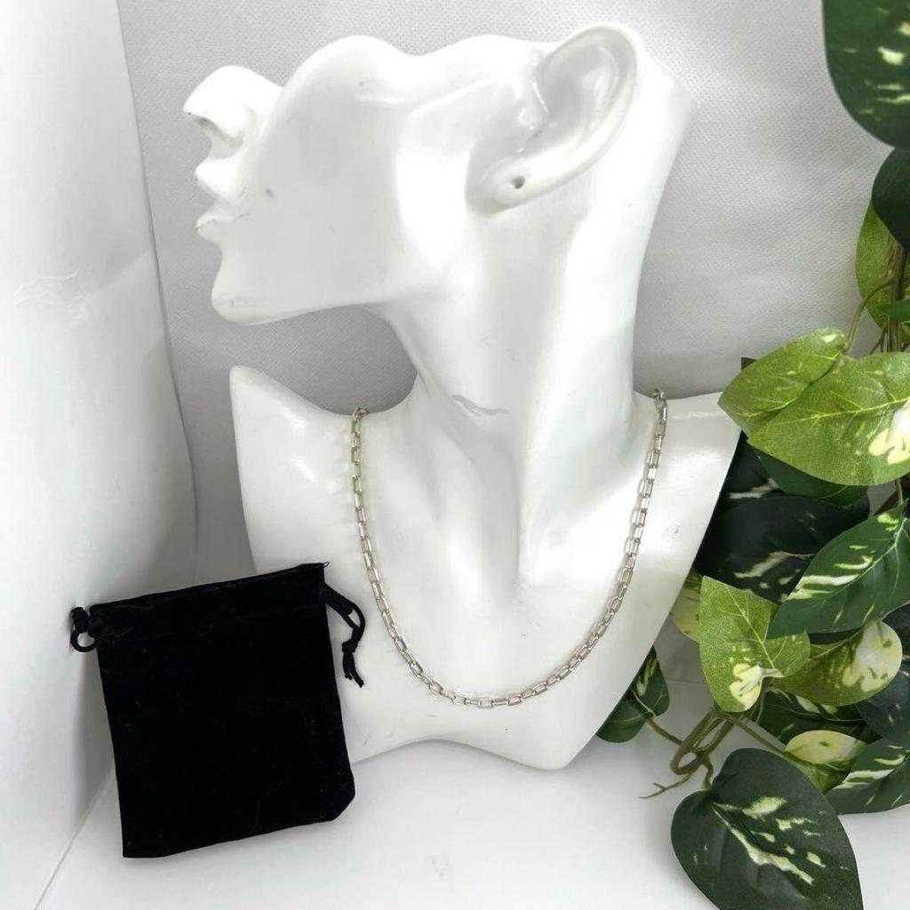 Used GUCCI Oval Chain Only 50cm Necklace (7-49a-17)