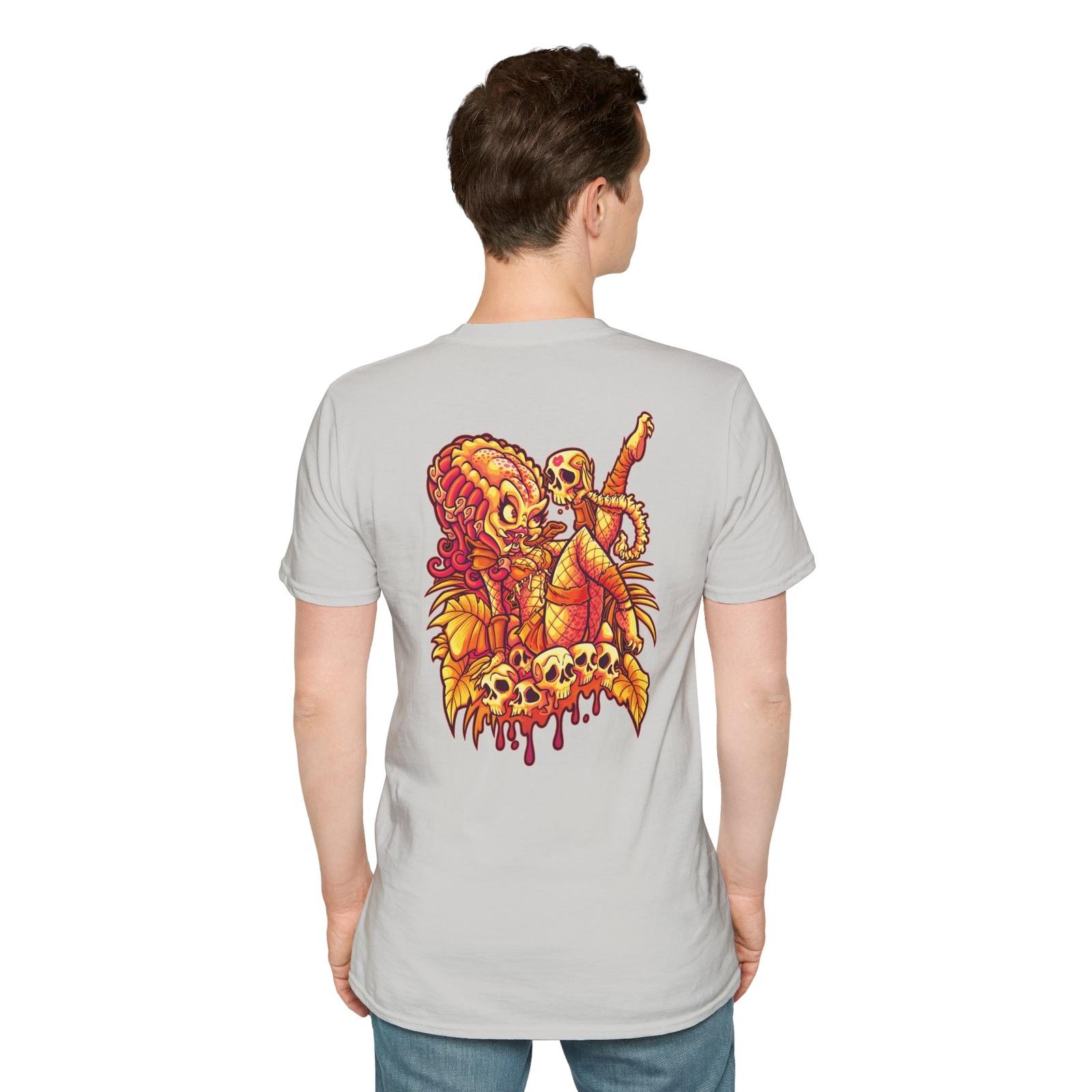 Vibrant Graphic Tee for Artistic Souls, Unisex Softstyle T-Shirt, Casual Wear S разноцветный