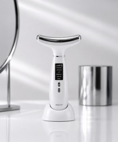 [Insidy] Neck Care Galvanic EMS Gua Sha Massager Beauty Device (INC-30)