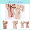Charming European And American Style Double Layer Christmas Bow For Holiday Decor