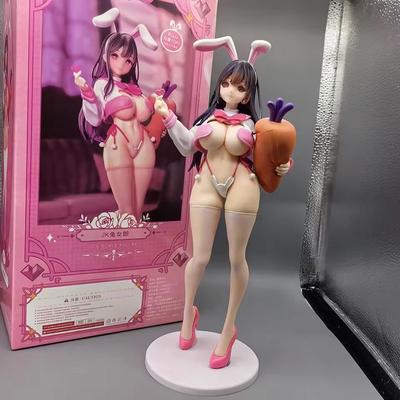 1/7 Figura Animester Jk Bunny Girl 29cm Popqn Native Chica Anime Figura de Acción de PVC Juguete Estatua de Juego Modelo de Colección para Adultos Muñeca