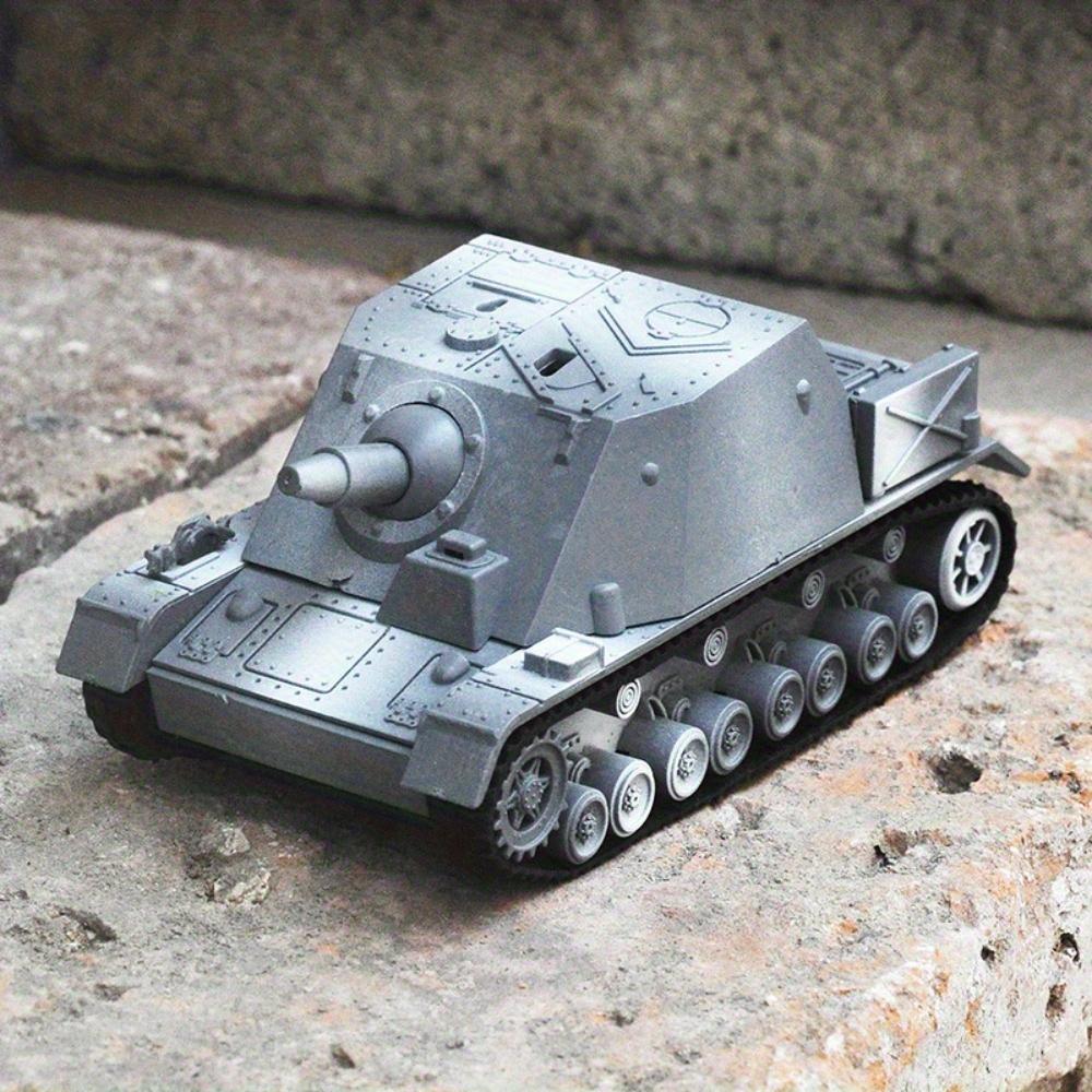 1/72 German Grizzly Assault Tank Model DIY Assemly Puzzles Toys Model Educational Collection WW II Building