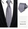 Retro 8cm Unisex Patterned Tie - Casual & Formal Professional Men's Accessory