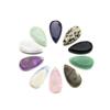 2Pcs Small Pendant Natural Stone Green Aventurine Drop-Shaped Pendant For Jewelry Making DIY Necklace Beacelet Earring Accessory