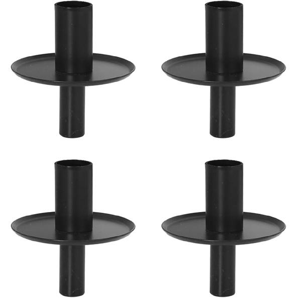 Set of 4/8 Metal Candle Holders for Wine Bottle Insertion Taper Candle Stand Candlestick Adapter Centerpieces Decors