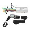36V 48V 1000W 38A Sine Wave 3 Mode Brushless Controller 124DX Half Twist Throttle Grip with Panel for Electric Bike