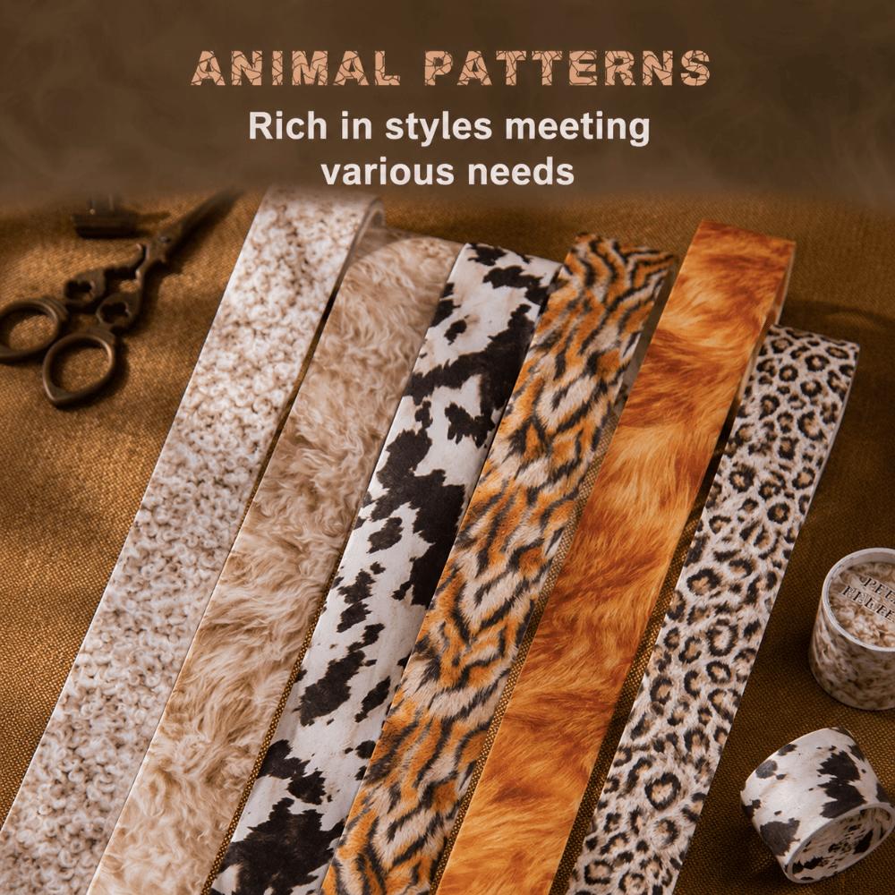 Fluffy Texture Washi Tape Collage Scrapbooking Stationery Stationery Decoration