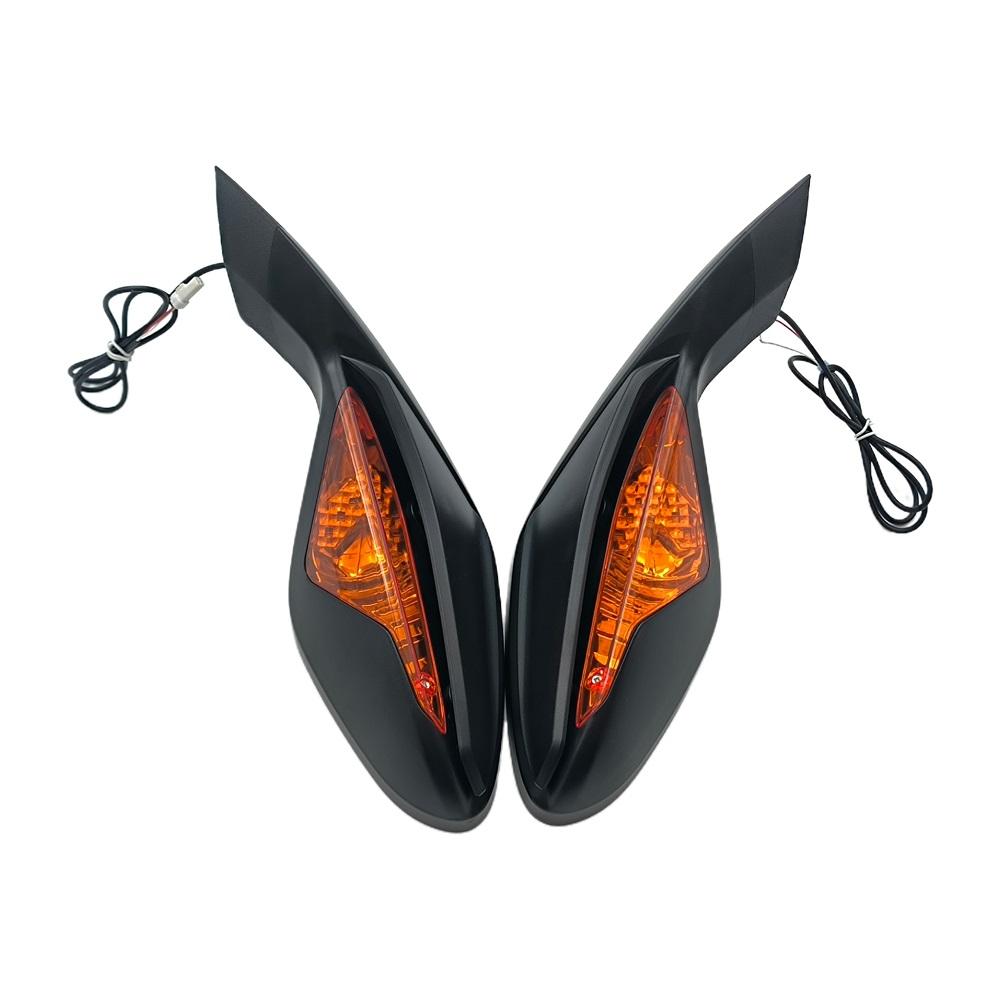 Motorrad Rückspiegel Außenspiegel mit Blinker Licht Für MV Agusta F3 675 800 2013-2020 Motorrad Rückspiegel