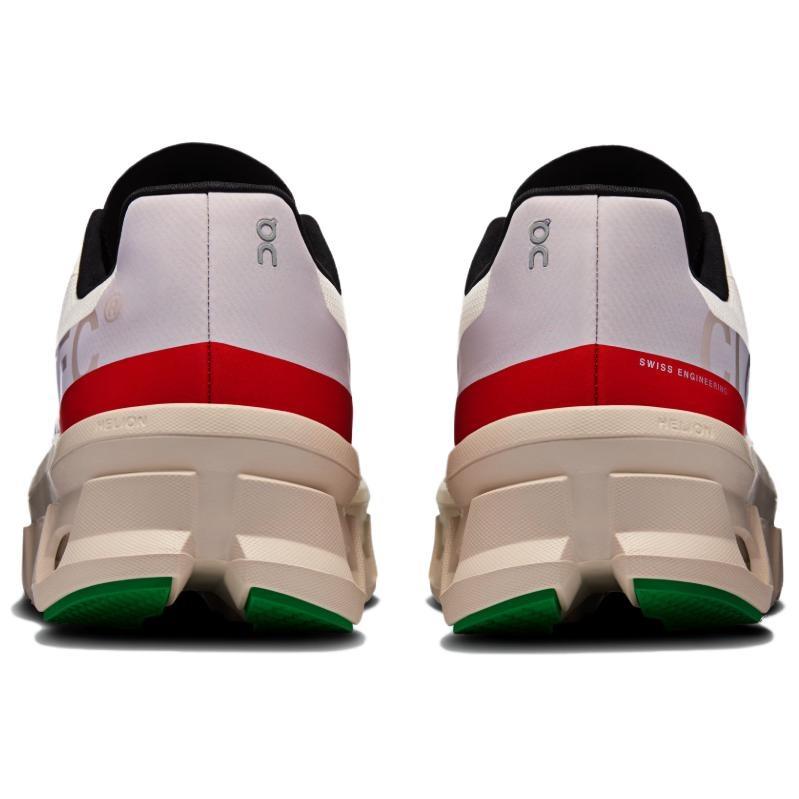 On Cloudmonster Lage top CloudTec Demping Systeem Casual Lange Afstand Lopen Sprint Hardloopschoenen Heren Ecru 61-97655