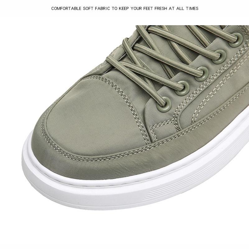 Mode Herren Board Schuhe Eisseide Stoff Herren Freizeitschuhe Leicht Bequem Vulkanisierte Schuhe Outdoor Trend All Match Slipper