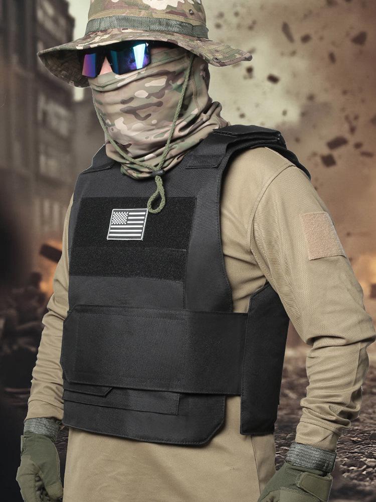 Cross-border Tactical Vest: Lightweight, Quick Release, Heavy Training Protective Gear for Outdoor Battle & CS