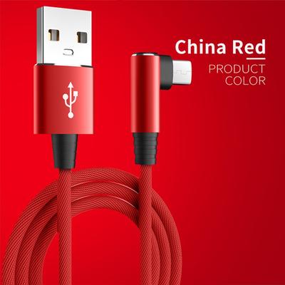 90 Degree Angle 5A Fast Charging Cable 5A Single Elbow USB Cable Type C Charging Line  Mobile Phone