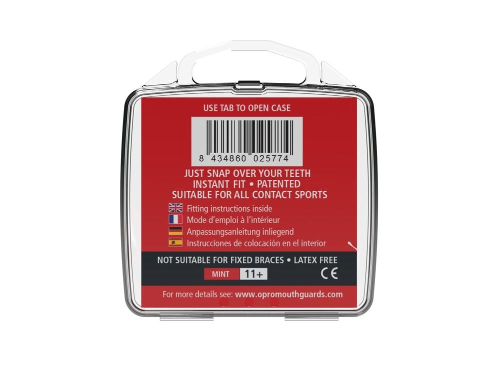 Opro Snap Fit Mouthguard Mint