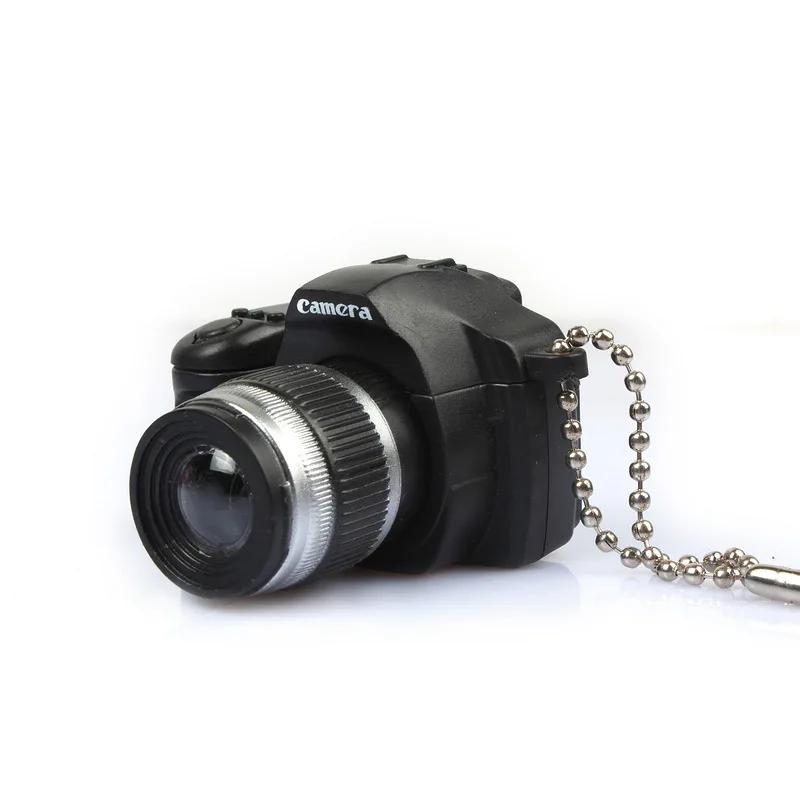 New Creative Mini Glow Baby With DSLR Camera Keychain With Flash Sound Effects Gift Toy Bag Accessories Kids Boy Gift Keychain