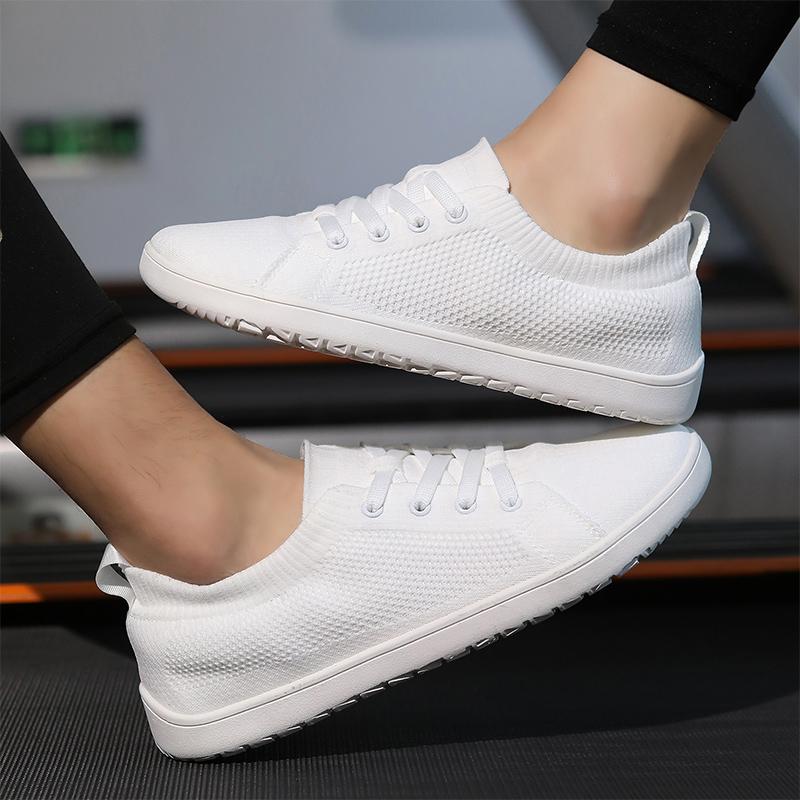 Barefoot Knitted Sneakers Women Men Wide Toe Minimalist Zero Drop Shoes Non Slip Casual Sports Shoes Gym Fitness Shoes