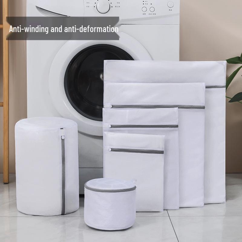 Reinforced Fine Mesh Polyester Laundry Bag for Washing Machine – Anti-Deformation Clothes Protection Bag