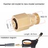 New High-pressure Water Gun Conversion Quick Connector Adapter All Copper