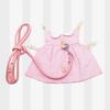 1 Set Eye-catching Rabbit Costume Fine Workmanship Fabric Cartoon Pattern Adjustable Bunny Dress for Daily