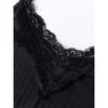 Women's Lace Lace Patchwork Pit Strap V-neck Tank Top