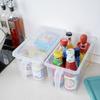Refrigerator Storage Box, Transparent Freezer Plastic Fruit and Vegetable Preservation Storage Box, Sealed Jar Preservation Storage Box