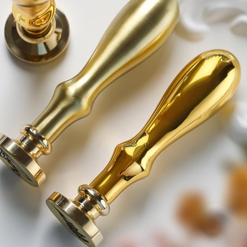 Metal Seal Stamp Handle for Sealing Stamp, Seal Stamp Handle for Seal Letter, Envelope Invitation Embellishments