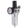 Compressed Air Filter Regulator Combo Pressure Gauge Kit Water Separator for CompressorSFR300