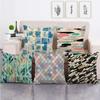 Colorful Geometric Patterns Are Simple.Digital Printing Short Plush Pillow Covers For Car Sofa Office Cushion Cover Home Goods