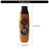 ABS Double Membranes Kazoo Portable Double Hole Kazoo Accompaniment Musical Instrument Gift for Child and Adult