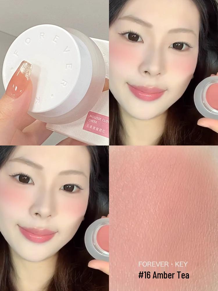 Foreverkey Expandable Blush & Lip Tint 4g: Cream-Based Dual-Use Blush & Lip Tint