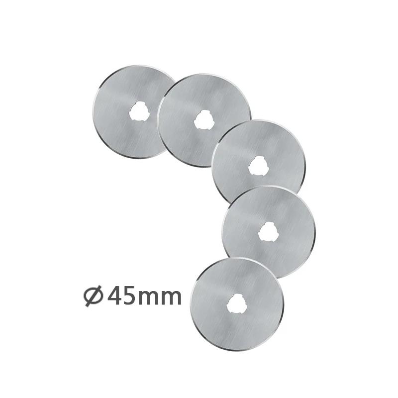 Taglierina Rotante per Tessuto 28/45mm Per Tessuto Cartoncino Cucito Trapuntatura Rotella Taglio Tessuto Sartoria Forbici Strumento Creazione Vestiti