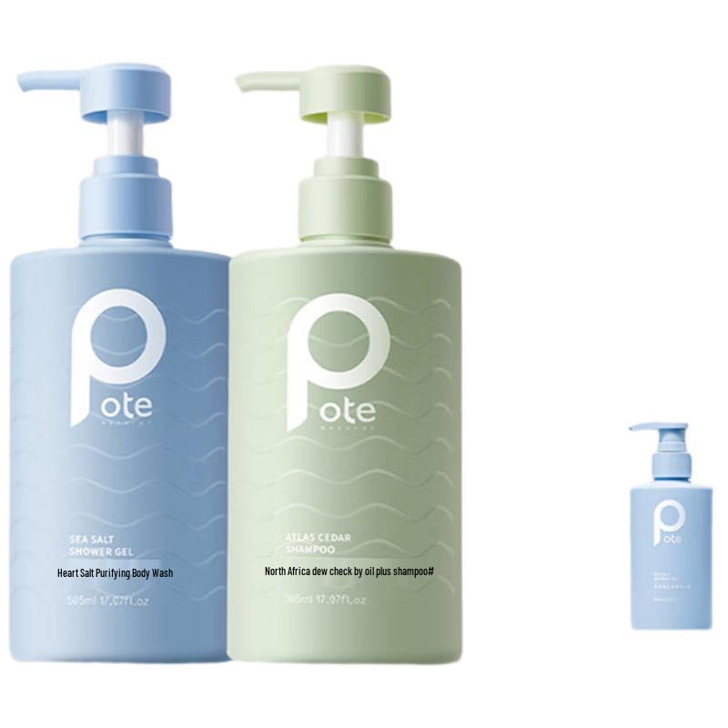 Pote Oil Control Hair & Body Care Set