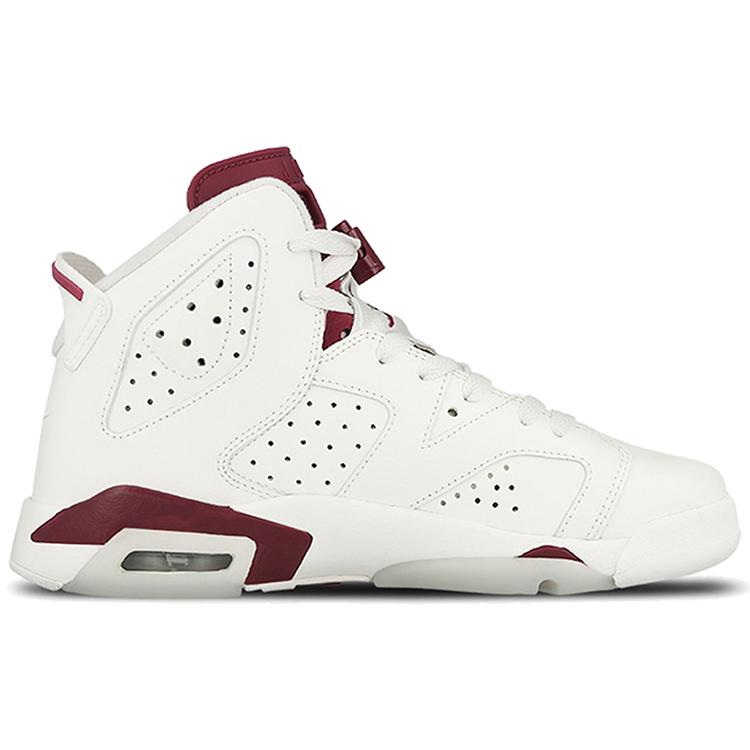 New JORDAN 6 Retro Maroon 2015 384664-116