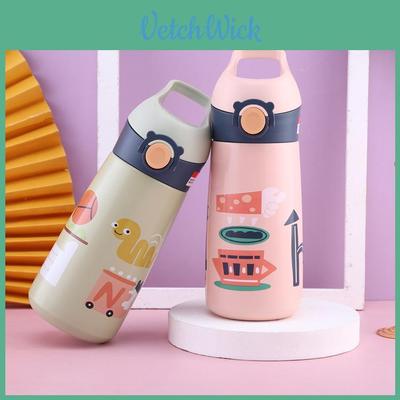 Childrens Insulated Water Bottle With Straw For School And Travel Perfect For Kids And Students