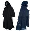 Mantello Medievale da Mago con Cappuccio: Robe Cosplay a Maniche Lunghe 5 Colori